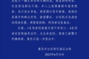 在线占卜重庆一司机因持续鸣笛引发争执 强行驶离致1人死亡4人受伤