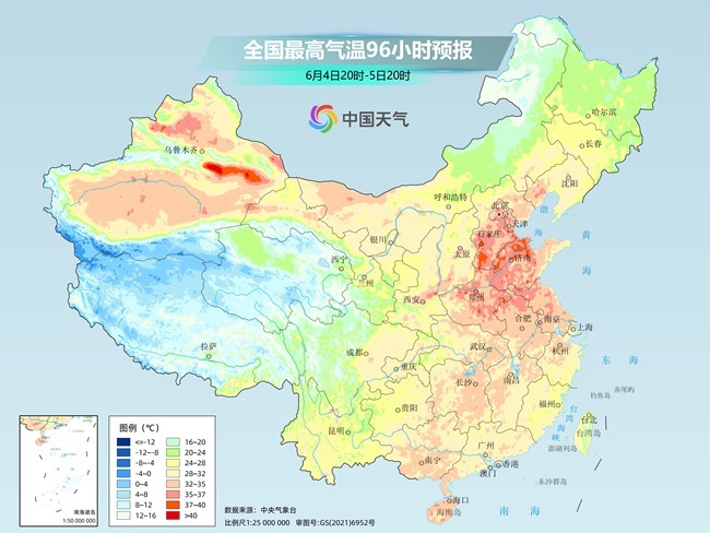 气温弹射起飞！河北、河南、山东部(🤯)分地区最高气温将超过38℃